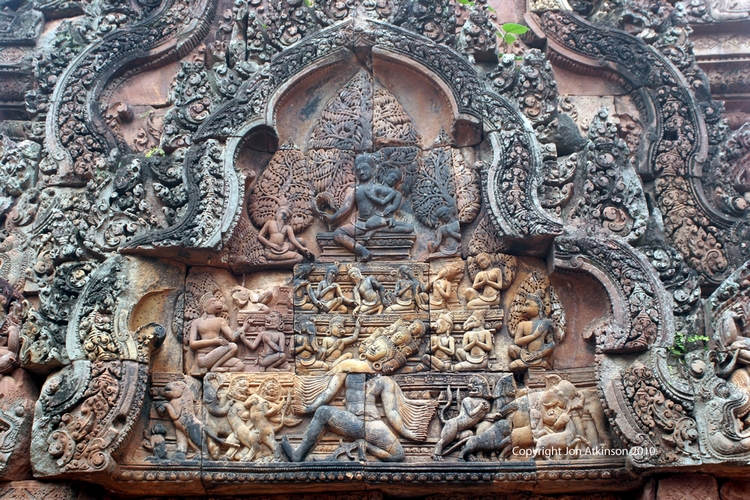 Bas Relief, Banteay Srei, Angkor